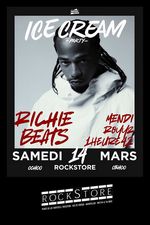 ROCKSTORE - CLUBBING - RICHIE BEATS + MENDI + 1HEURE42 + ROYYZ - Samedi 14/03/2026 � Minuit