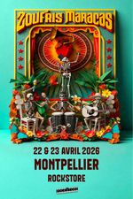 ROCKSTORE - CONCERT - ZOUFRIS MARACAS - Mercredi 22/04/2026 � 20h