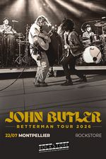 ROCKSTORE - CONCERT - JOHN BUTLER - Mercredi 22/07/2026 � 20h