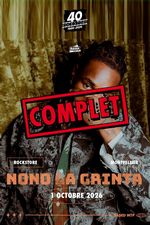 ROCKSTORE - CONCERT - NONO LA GRINTA - Jeudi 01/10/2026 � 19h30 COMPLET