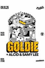 ROCKSTORE - CONCERT - GOLDIE + SAMY LEE + ALCID - Jeudi 09/10/2025  19h