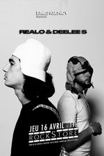 ROCKSTORE - CONCERT - REALO x DEELEE S - Jeudi 16/04/2026 � 19h