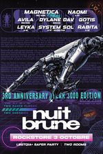 ROCKSTORE - CLUBBING - NUIT BRUNE - YEAR 3000 EDITION - Vendredi 03/10/2025  Minuit