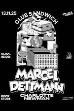 ROCKSTORE - CONCERT - MARCEL DETTMANN + CHARLOTTE NEWMAN - Jeudi 13/11/2025  19h