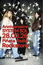 ROCKSTORE - CLUBBING - SYSTEM SOL - Samedi 28/03/2026 � Minuit